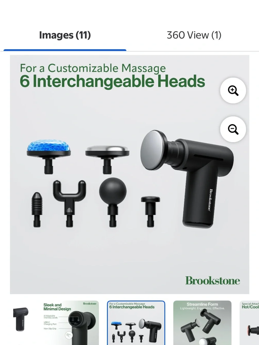 Brookstone powerful handheld